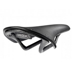 Велосипедное карбоновое седло BROOKS CAMBIUM C13 CARBON 132 Black Фото №1